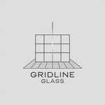Gridline Glass Logo - Entry #453