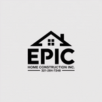 Epic Home Construction Inc Logo - Entry #1443