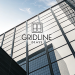 Gridline Glass Logo - Entry #1711