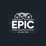 Epic Home Construction Inc Logo - Entry #1013