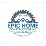 Epic Home Construction Inc Logo - Entry #551