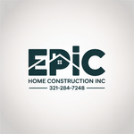 Epic Home Construction Inc Logo - Entry #163