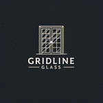 Gridline Glass Logo - Entry #942