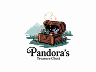 Pandora's Treasure Chest Logo - Entry #147