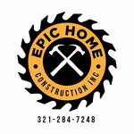 Epic Home Construction Inc Logo - Entry #1655