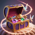 Pandora's Treasure Chest Logo - Entry #486