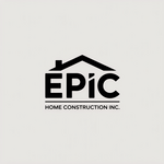 Epic Home Construction Inc Logo - Entry #1826