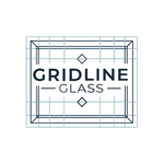 Gridline Glass Logo - Entry #1761