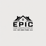Epic Home Construction Inc Logo - Entry #1358