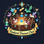 Pandora's Treasure Chest Logo - Entry #406