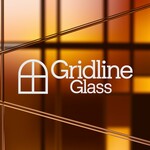 Gridline Glass Logo - Entry #837