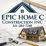 Epic Home Construction Inc Logo - Entry #1953
