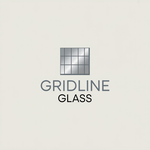 Gridline Glass Logo - Entry #429