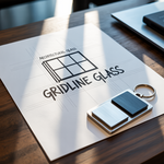 Gridline Glass Logo - Entry #560