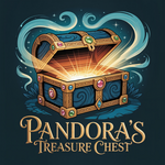 Pandora's Treasure Chest Logo - Entry #351