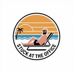 Stuck At The Office Logo - Entry #1256