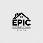 Epic Home Construction Inc Logo - Entry #1322
