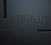 Gridline Glass Logo - Entry #804