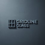 Gridline Glass Logo - Entry #556