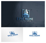 Epic Home Construction Inc Logo - Entry #1054