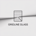 Gridline Glass Logo - Entry #495