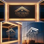 Epic Home Construction Inc Logo - Entry #1550