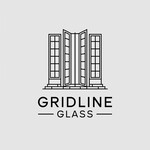 Gridline Glass Logo - Entry #1289