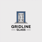 Gridline Glass Logo - Entry #364