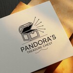 Pandora's Treasure Chest Logo - Entry #499