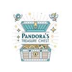 Pandora's Treasure Chest Logo - Entry #626