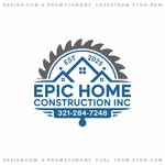 Epic Home Construction Inc Logo - Entry #547