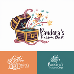 Pandora's Treasure Chest Logo - Entry #163