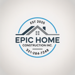 Epic Home Construction Inc Logo - Entry #1139