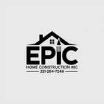 Epic Home Construction Inc Logo - Entry #1390