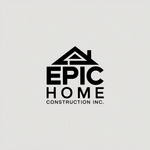 Epic Home Construction Inc Logo - Entry #1824