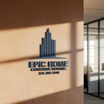 Epic Home Construction Inc Logo - Entry #1690