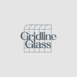 Gridline Glass Logo - Entry #466