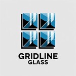 Gridline Glass Logo - Entry #1079