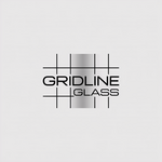Gridline Glass Logo - Entry #469