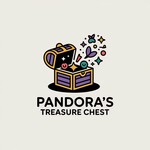 Pandora's Treasure Chest Logo - Entry #129