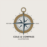Cole & Compass Logo - Entry #1025