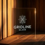 Gridline Glass Logo - Entry #181