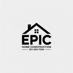 Epic Home Construction Inc Logo - Entry #2013
