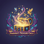 Pandora's Treasure Chest Logo - Entry #137