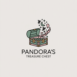 Pandora's Treasure Chest Logo - Entry #691