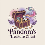 Pandora's Treasure Chest Logo - Entry #174
