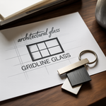 Gridline Glass Logo - Entry #489