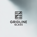 Gridline Glass Logo - Entry #603