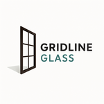 Gridline Glass Logo - Entry #1057