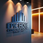 Epic Home Construction Inc Logo - Entry #1698